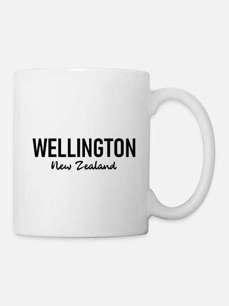 Wellington - New Zealand - Aotearoa - Kiwi - Maori - Kop/krus - hvid