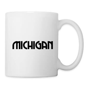 Michigan Detroit - USA - United States of America - Mug - white - Right