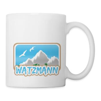 Geschenk für Watzmann - Tasse - Weiß - Rechts