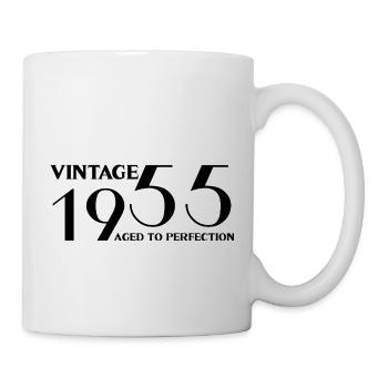 Vintage 1955 aged to perfection - Mug - white - Right