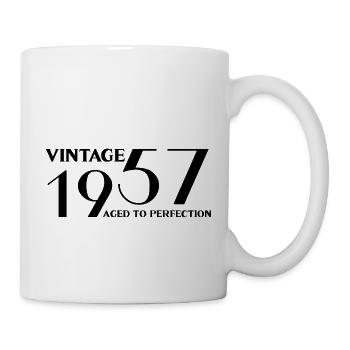 Vintage 1957 aged to perfection - Mug - white - Right