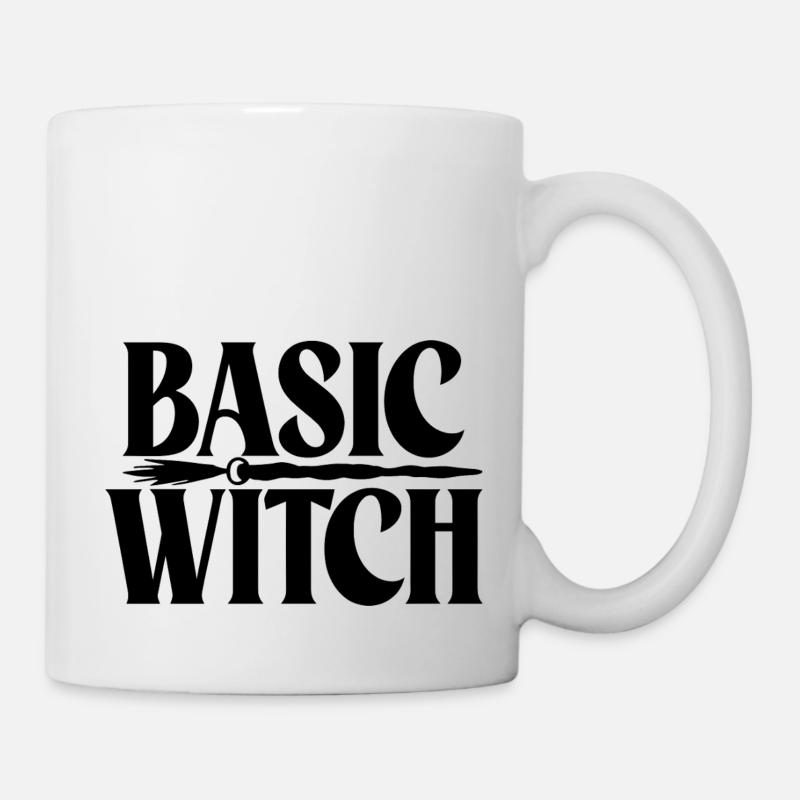 Basic Witch - Tasse - Weiß