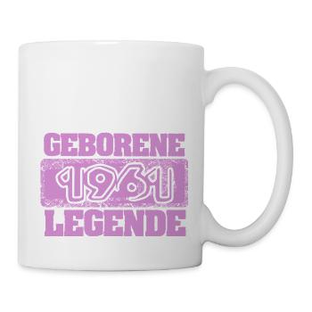 1961 - Mug blanc - blanc - Droite