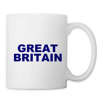 Great Britain - England - Soccer - Fußball - Tasse - Weiß - Rechts