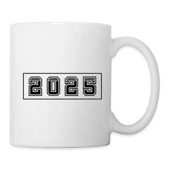 2025 Jahr - Tasse - Weiß - Rechts