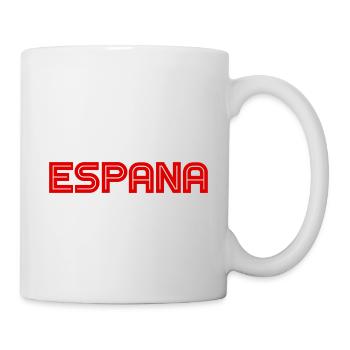 Espana - Spanien - Spain - Madrid - Barcelona - Tasse - Weiß - Rechts