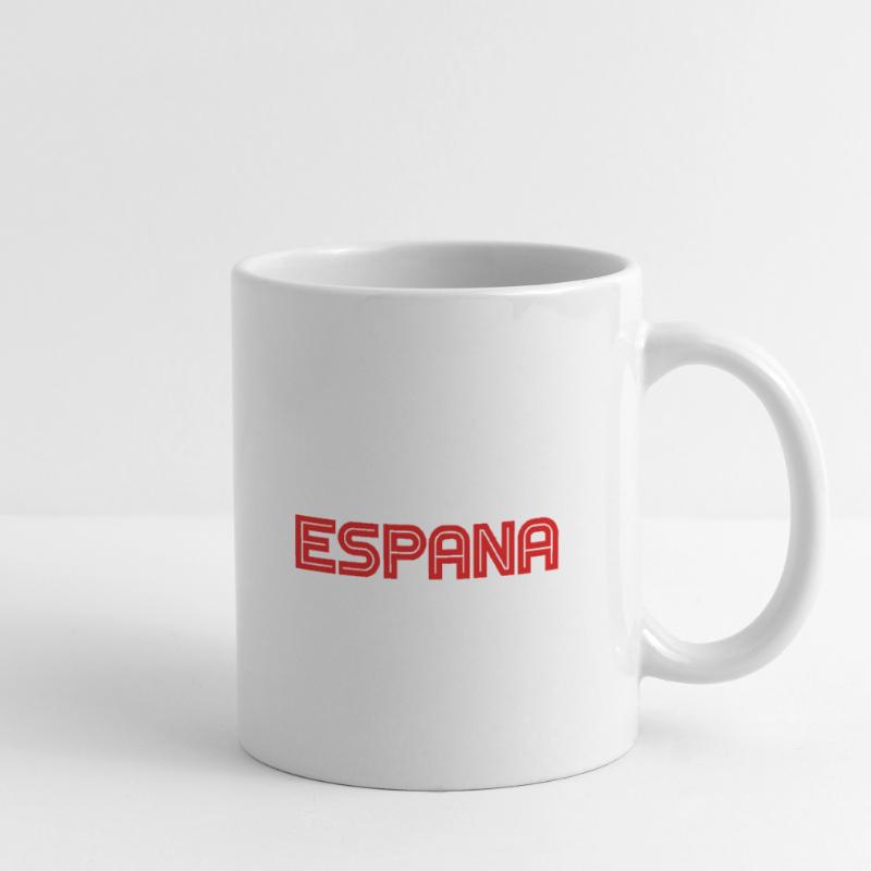 España - Espagne - Espagne - Madrid - Barcelone Mug blanc