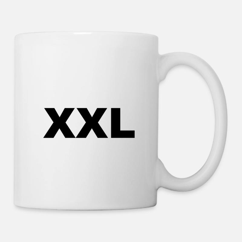 XXL - X-large - extra large - Mug blanc - blanc