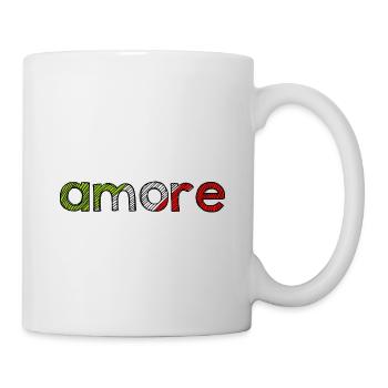 amore - Italie - Italie - Amour Amour Italien - Mug blanc - blanc - Droite