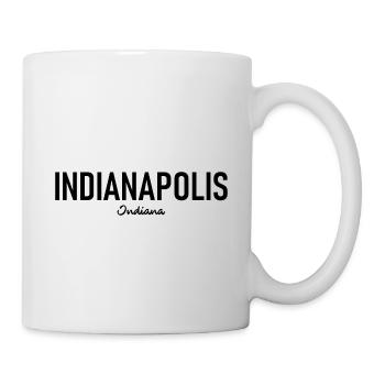 Indianapolis - Indiana - United States of America - Mug - white - Right