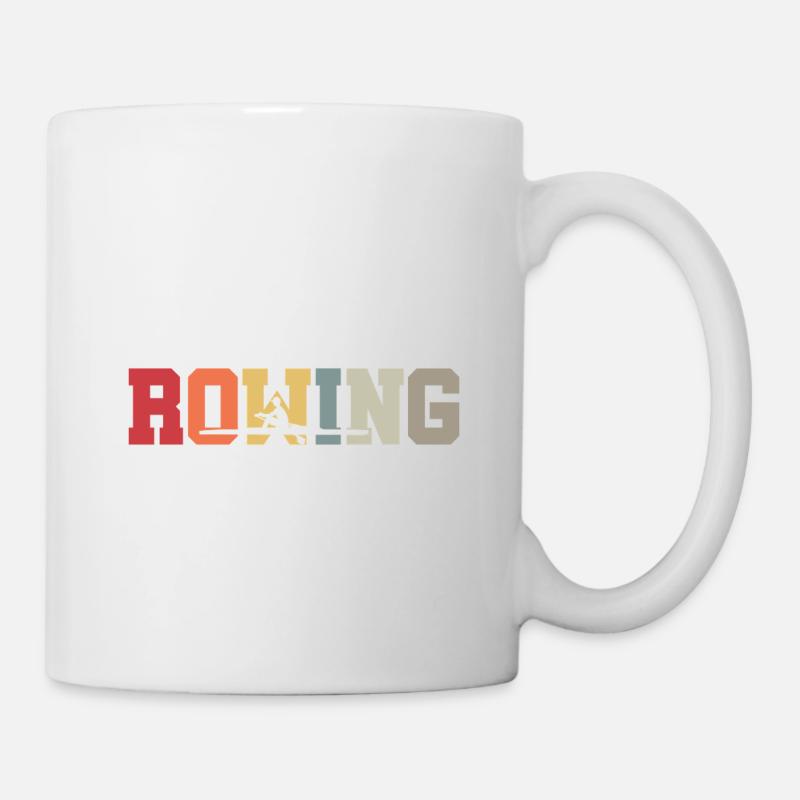 Aviron - Aviron - Rameur - Aviron - Mug blanc - blanc