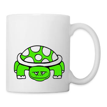 Turtle Cute Cute Funny Turtle Shell - Mug - white - Right