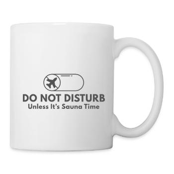 Do Not Disturb Unless It's Sauna Time - Mug - white - Right