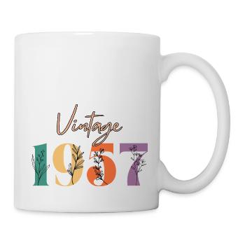 Vintage 1957 Floral - Mug - white - Right