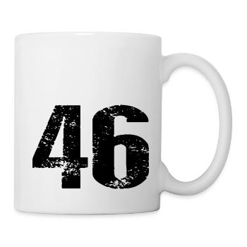 46 Number Leotard - Mug - white - Right