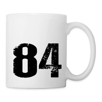 84 Number Jersey - Mug - white - Right