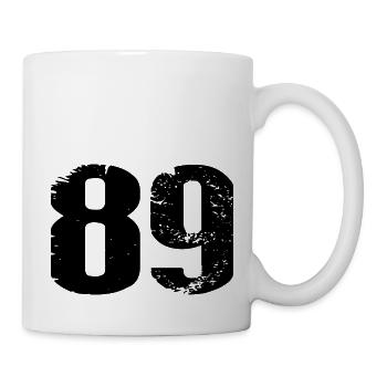 89 Number Leotard - Mug - white - Right