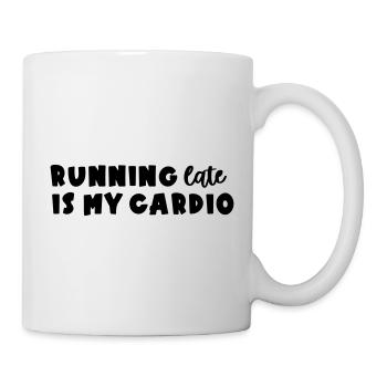 Running late - Mug - white - Right