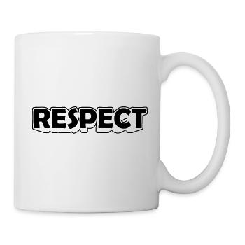 Abstract gradient montage design - Mug - white - Right