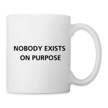 Nobody Exists - Mug - white - Right