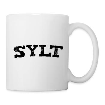 Sylt - Nordsee - Deutschland - Westerland - Tasse - Weiß - Rechts