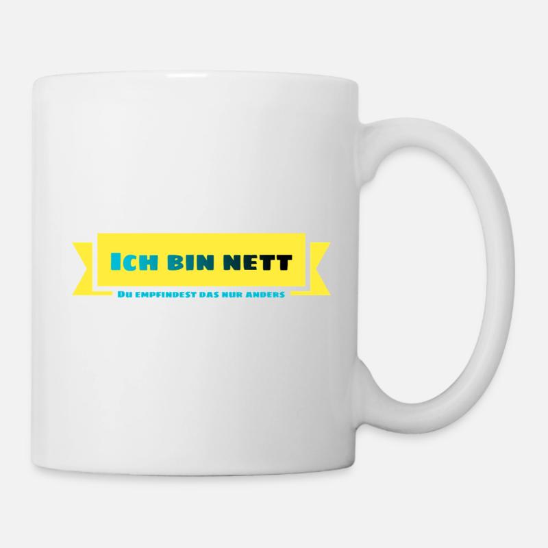 Design amusant - Mug blanc - blanc