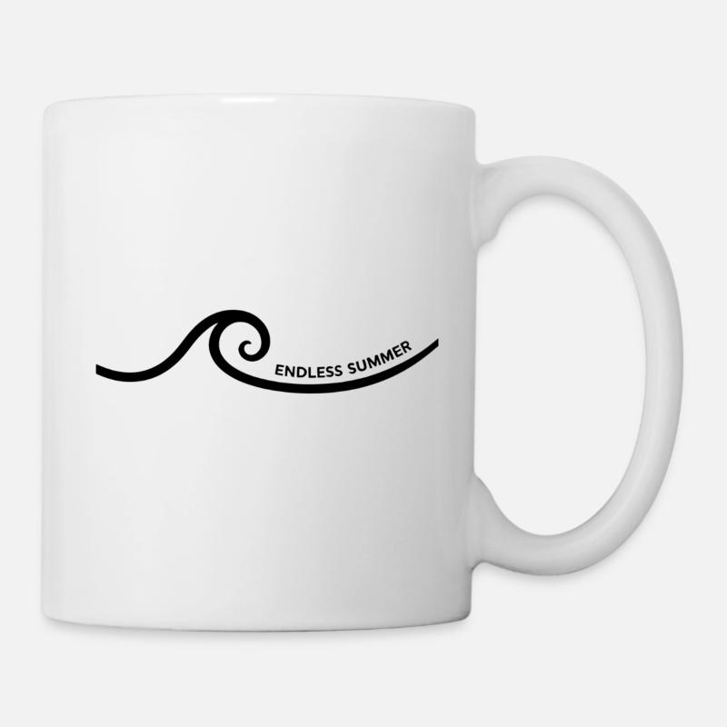 endless summer - Tasse - Weiß
