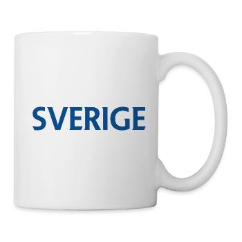 Schweden - Tasse - Weiß - Rechts