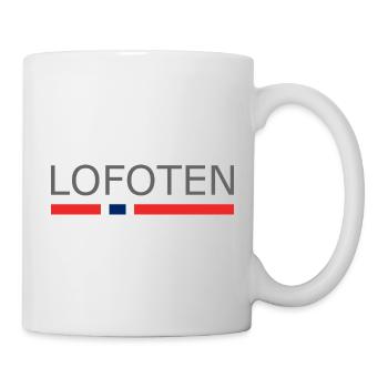 Lofoten - Norway - Norge - Norwegen - Tasse - Weiß - Rechts