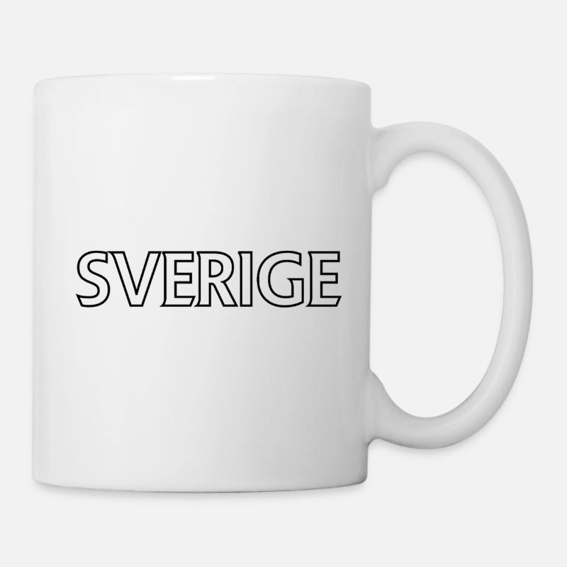 Schweden - Tasse - Weiß