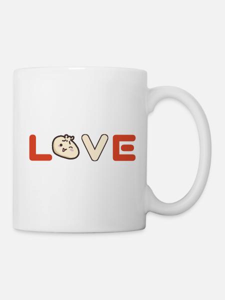 L’amour des quenelles - Mug blanc - blanc