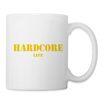 Hardcore Life Rave Techno - Édition spéciale - Mug blanc - blanc - Droite