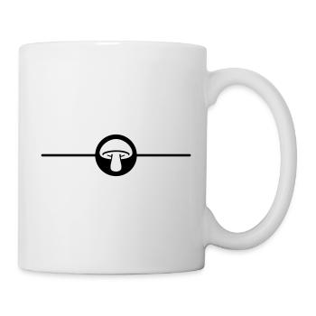 Mushroom Toadstool Icon - Mug - white - Right