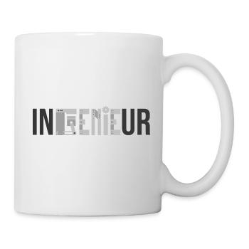 Engineer GENIE - Funny Mechanical Engineering - Mug - white - Right
