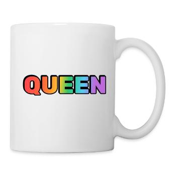 QUEEN RAINBOW  - Mug - white - Right