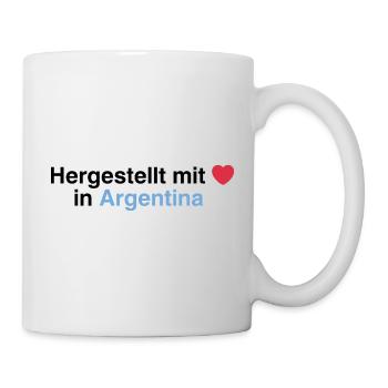 hergestellt_in_argentina_helios - Tasse - Weiß - Rechts