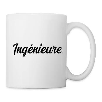 Ingénieure Conception Technique Science Projet - Mug blanc - blanc - Droite