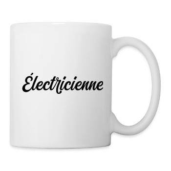 Pro Electrician Electrical Wiring Installation - Mug - white - Right