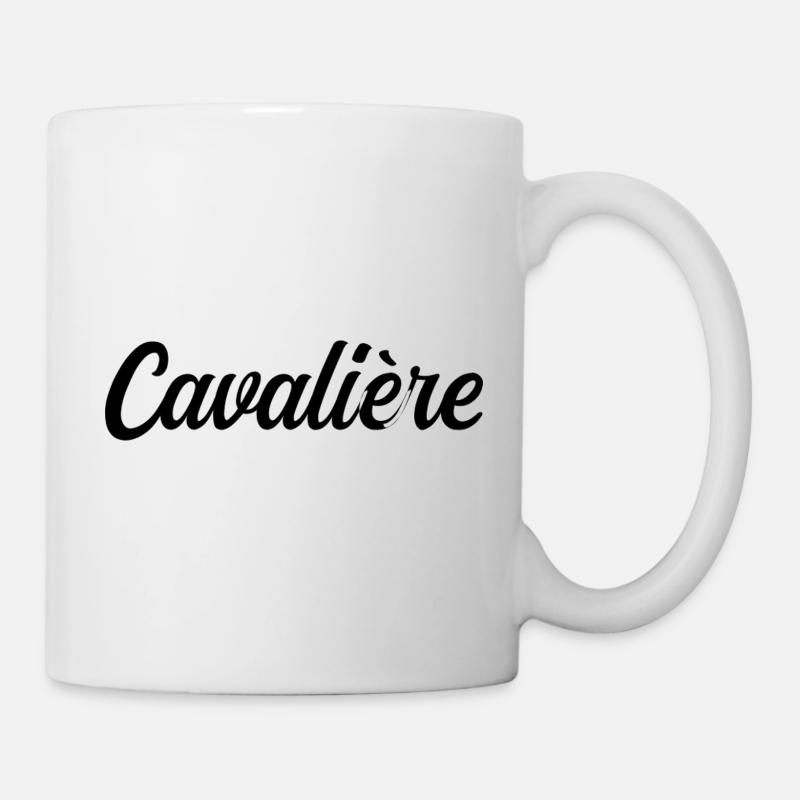 Cavalière Équitation Cheval Passion Sport Équestre - Mug blanc - blanc