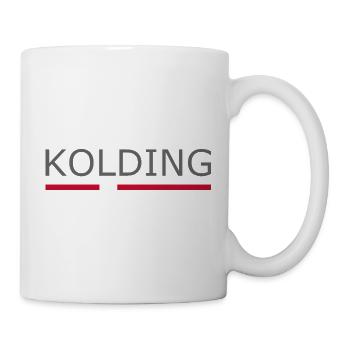 Kolding - Denmark Flag - Dänemark - Skandinavien - Tasse - Weiß - Rechts