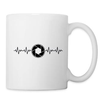 Aperture Photographer Aperture Camera ECG - Mug - white - Right