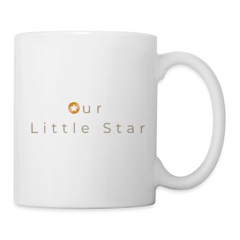 Notre Petite Étoile - Design minimaliste pour bébé - Mug blanc - blanc - Droite