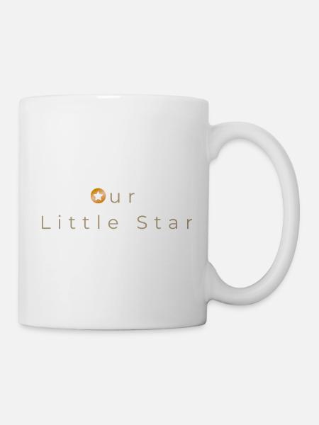 Notre Petite Étoile - Design minimaliste pour bébé - Mug blanc - blanc