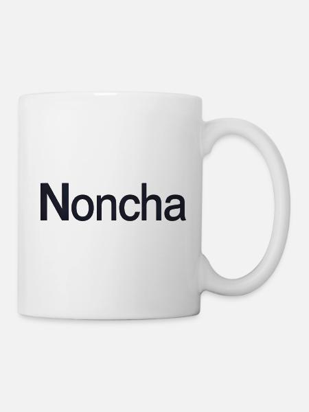 Noncha. Flämisches Wort - Tasse - Weiß