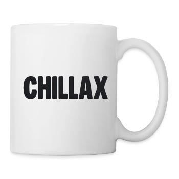 Chillax – Lockere flämische Stimmung - Tasse - Weiß - Rechts
