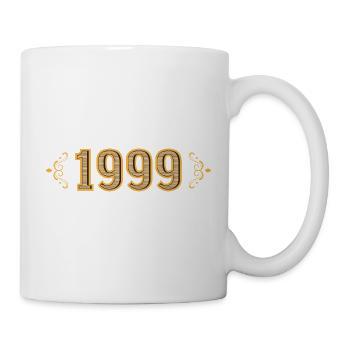Legende seit 1999 Retro 1999 - Tasse - Weiß - Rechts