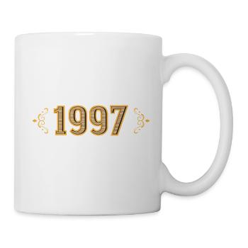 Légende depuis 1997 rétro 1997 - Mug blanc - blanc - Droite