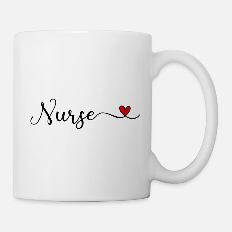 Krankenschwester - Tasse - Weiß