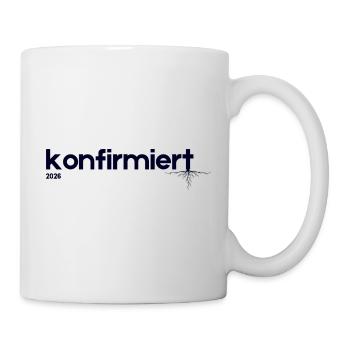 Confirmation 2026 – Gift I Modern Shirt - Mug - white - Right