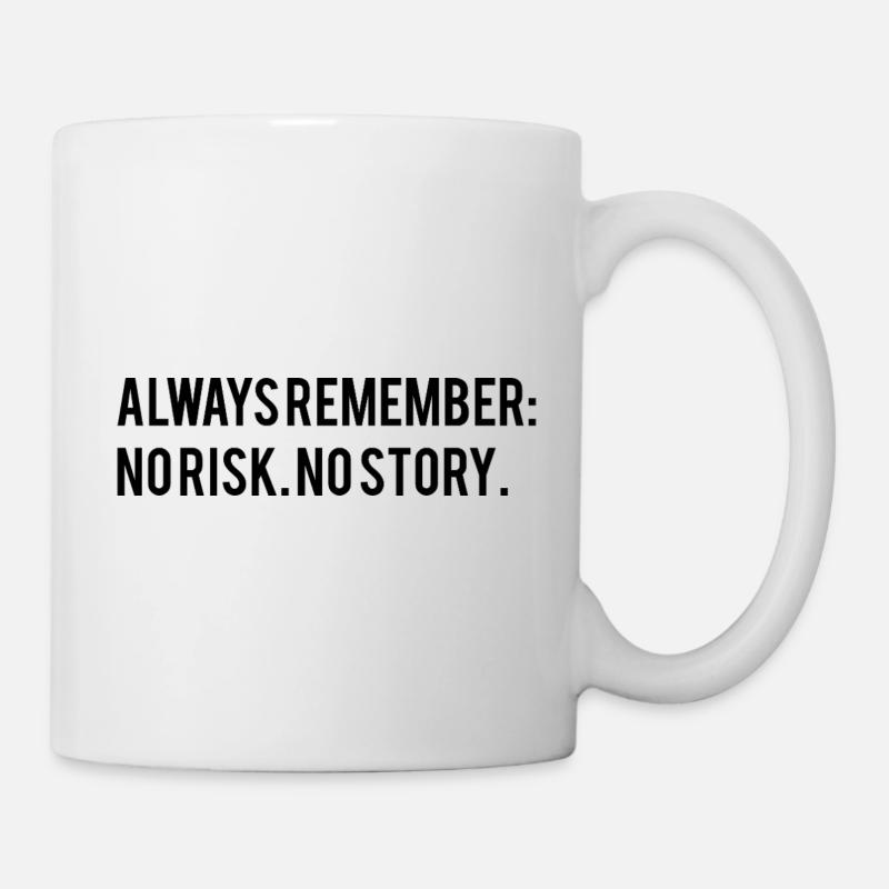 Motivierender Spruch  - Tasse - Weiß
